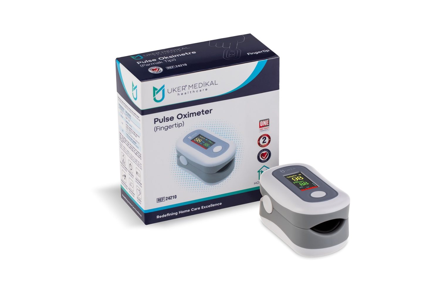 Üker Parmak Ucu Pulse Oksimetre