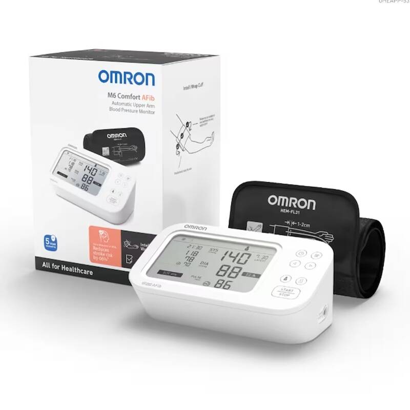 Omron M6 Comfort AFib HEM-7380-E Koldan Ölçer Tansiyon Aleti